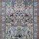 فرش دستباف نقش بهشت درختی نایین یک و نیم متری 6لا