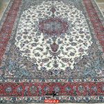 Ardakan Hand-knotted Carpet Bahar Design Six-Meters
