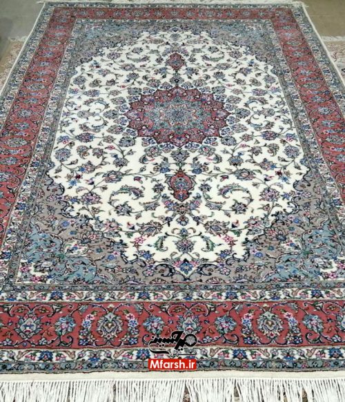 Ardakan Hand-knotted Carpet Bahar Design Six-Meters