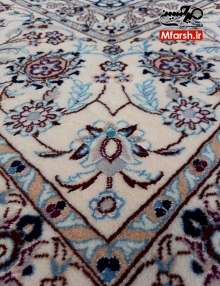 Nain Carpet Akhavan Design Six-Meter White